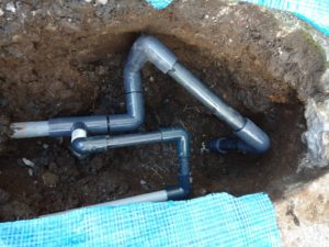 水道管バイパス施行