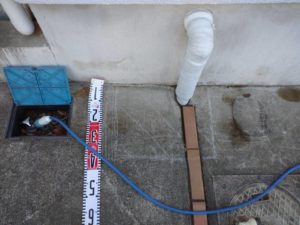 ピンポイント漏水位置発見例
