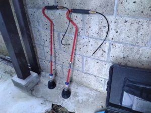 トレーサー式漏水調査器のガスセンサー